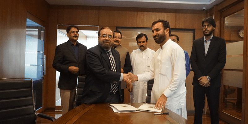 MOU Signing Ceremony At Mardan Campus