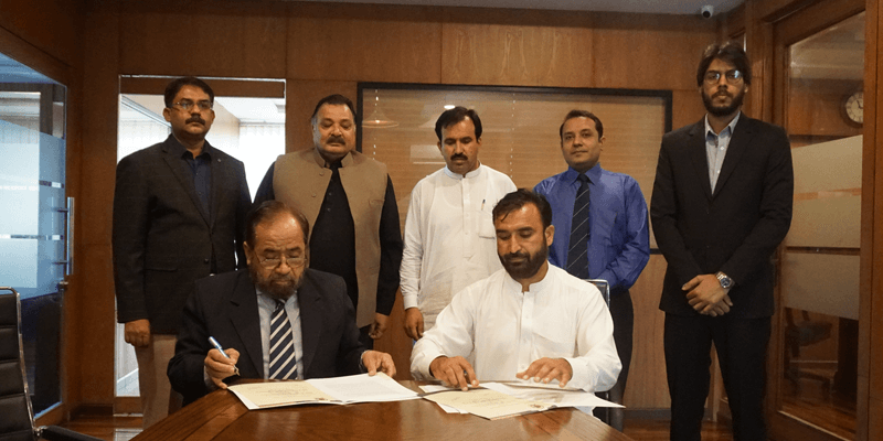 MOU Signing Ceremony At Mardan Campus