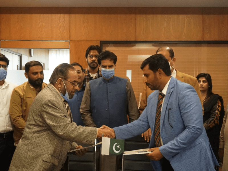 MOU signing ceremony of Forces School Franchise Sir Mohammad Bashir Campus Hafizabad