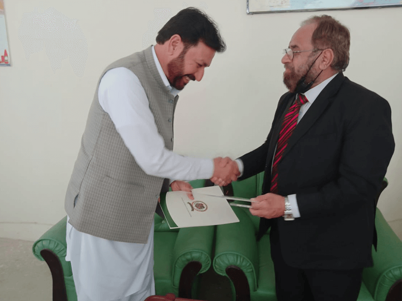 MOU Signing for Akora khattak Campus