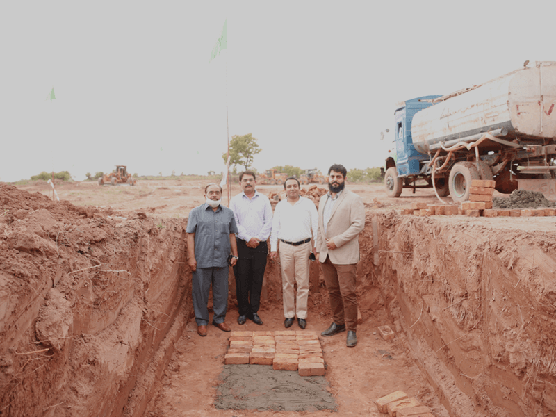 Foundation Laying Ceremony at BWC