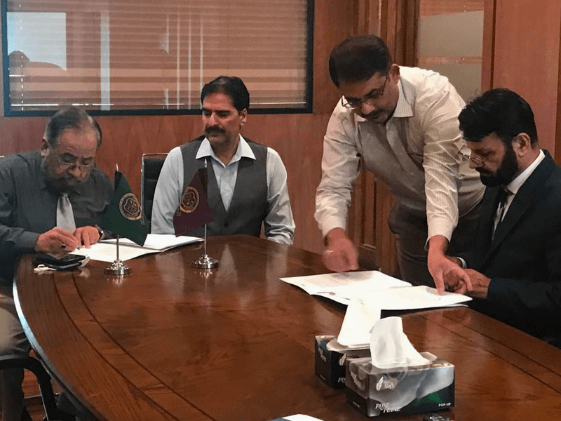 MOU Signing for Forces School Paris Road Sialkot Campus
