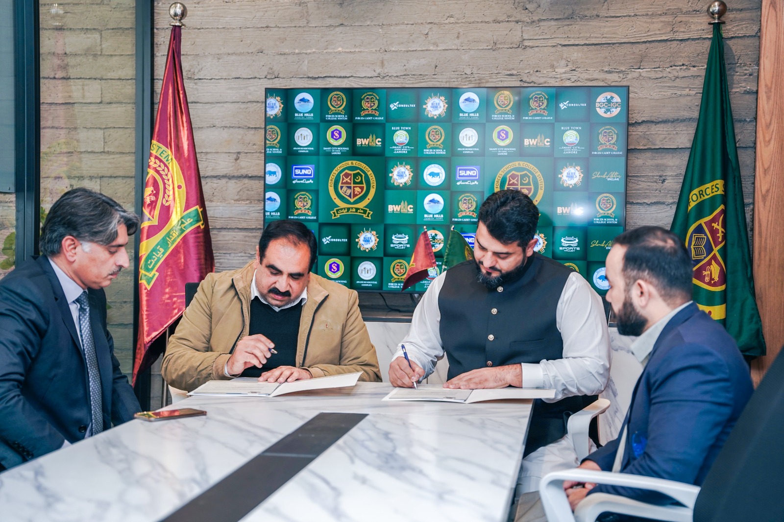 Alhamdulillah – MoU Signing Ceremony for Forces School Jand Campus,Attock